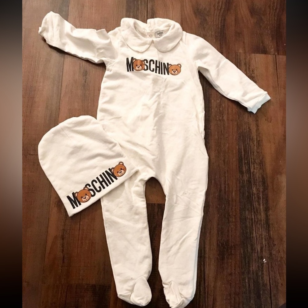 MOSCHINO jumpsuit size 18 months
